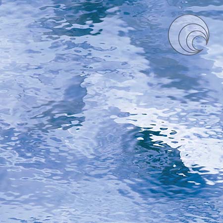 Pale Blue Waterglass Transparent Fusible 96 coe link