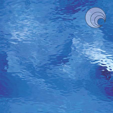 Light Blue Waterglass Transparent Fusible 96 coe link