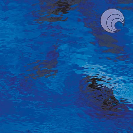 Dark Blue Waterglass Transparent Fusible 96 coe link