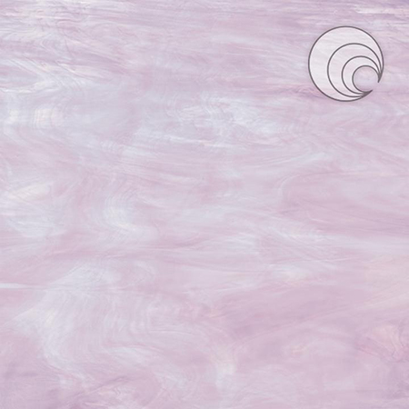 Pale Purple/ White Fusible 96 coe link