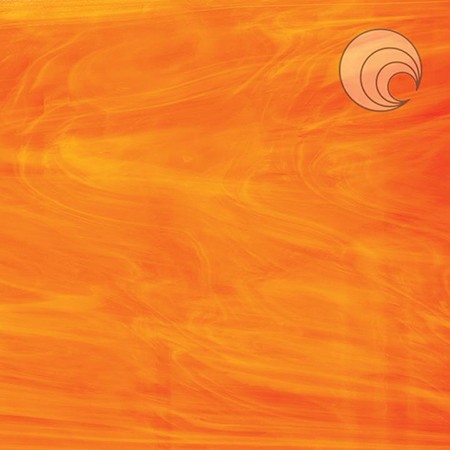 White/ Orange Fusible 96 COE link