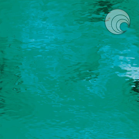 Teal Green Waterglass Transparent Fusible 96 coe link