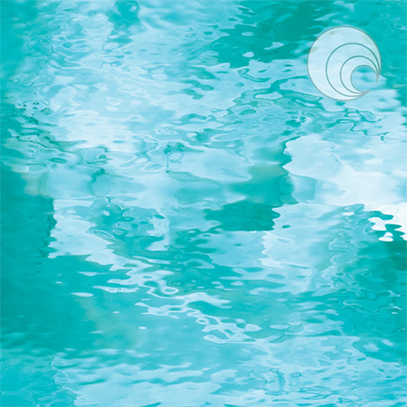 Caribbean Blue Waterglass Transparent Fusible 96 coe link