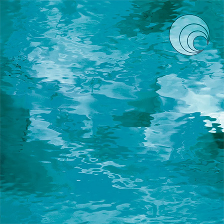 Tropic Blue Waterglass Transparent Fusible 96 coe link