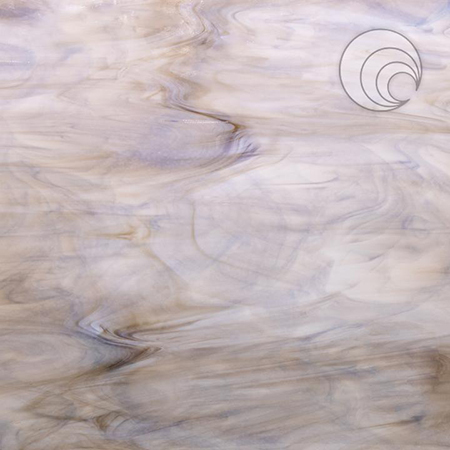 White/Gray Taupe Wispy Fusible 96 coe photo