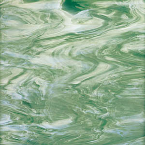 Seafoam Green/ White Fusible 96 coe link