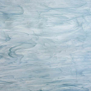 White/ Colonial Blue Fusible 96 coe link