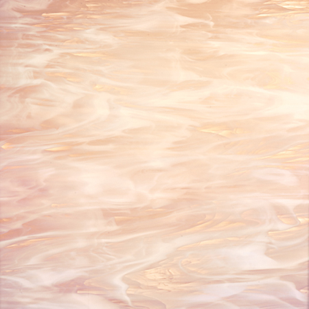 Pink Champagne Semi Wispy Fusible 96 coe photo