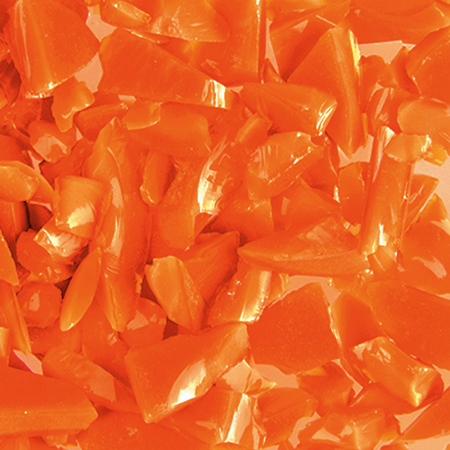Orange Opal Coarse Frit 96 COE (8.5 oz. jar) link