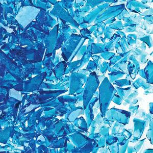 Blue Topaz Transparent Coarse Frit 96 COE (8.5 oz. jar) link