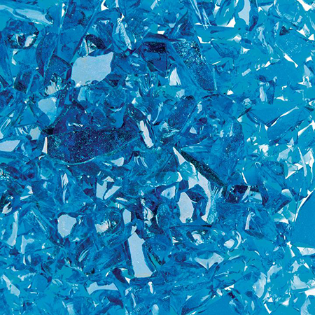 Deep Aqua Transparent Coarse Frit 96 COE (8.5 oz. jar) link