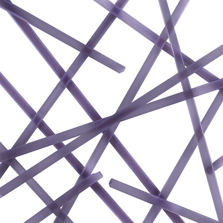 Lilac Opal Noodle Fusible 96 COE link