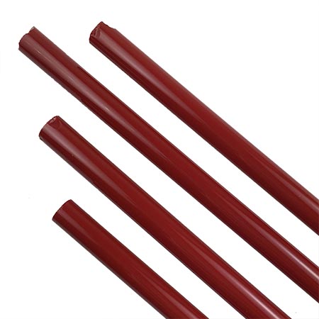 Cherry Red Semi-Opal Rod Fusible 96 COE link