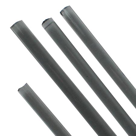 Pale Gray Transparent Rod Fusible 96 COE link