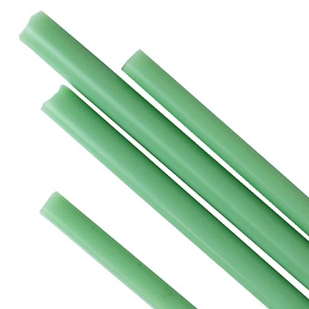 Pastel Green Opal Rod Fusible 96 COE link