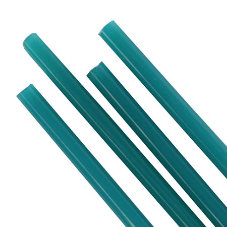 Turquoise Green Opal Rod Fusible 96 COE link