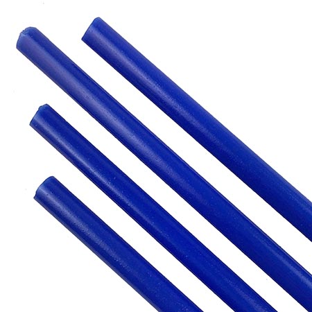 Medium Blue Opal Rod Fusible 96 COE link