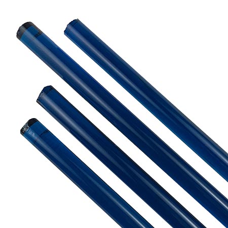 Deep Aqua Transparent Rod Fusible 96 COE link