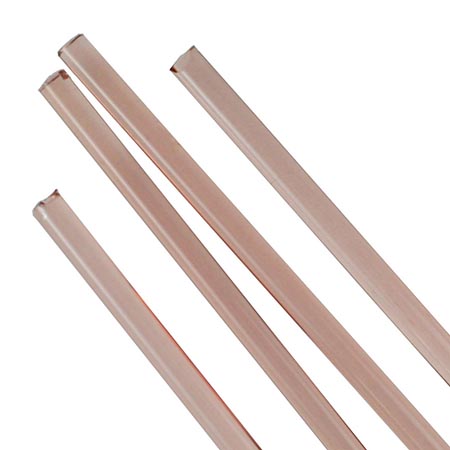 Champagne Transparent Rod Fusible 96 COE link