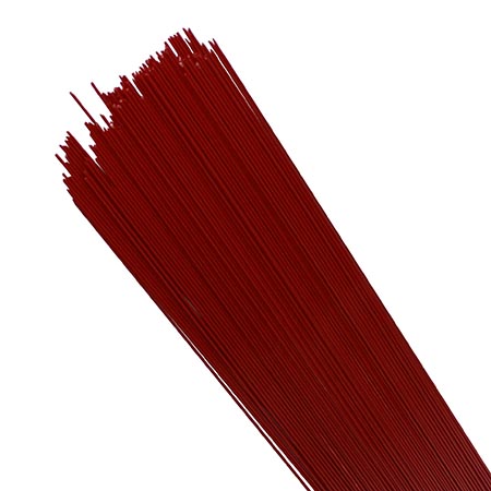 Cherry Red Semi-Opal Stringer Fusible 96 COE link