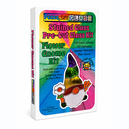 Flower Gnome Stained Glass Kit photo