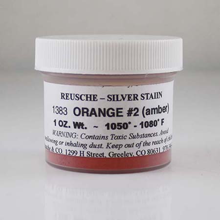 Silver Stain Orange No. 2 Amber link