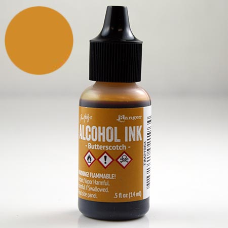 Alcohol Ink Butterscotch ++ link