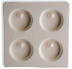 Pendant Tag Tray Mold- Round - 5.75 x 5.75 in. link
