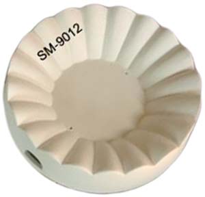 Small Rippled Bowl 7.55 x 1.75 in Ceramic Mold link