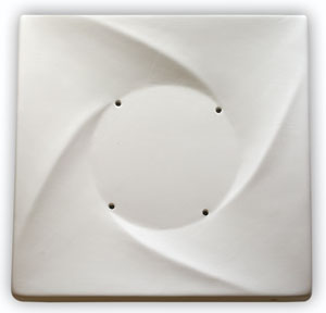 Medium Hanna Plate Mold- 7 in. x 7 in. photo