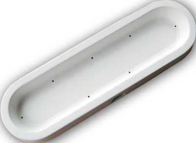 Olive Dish Mold 14x4x1.5 photo