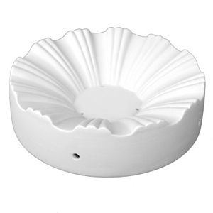 Striped Bowl Mold - 6 x 1-1/2 in. Striped Bowl Mold - 6 x 1-1/2 in. photo