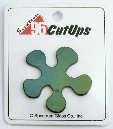 Blob - Iridized Black System 96 Cut Up (approximately 2 x 2 in.) link
