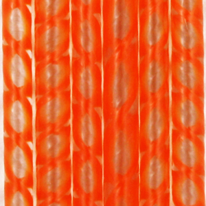 Orange Twisted 90 COE Cane - approx. 9 in. photo