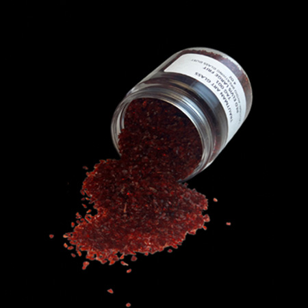 Red Elvis Large Frit photo