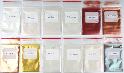 Carefree Powder Pack of 13 Colors link