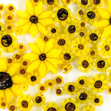 Sunflower Mix Murrini 90 Coe link