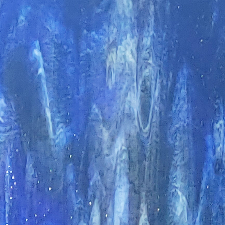 Cobalt and Violet with White /  Sky Blue /  Deep /  Purple Granite Uroboros by Youghiogheny link
