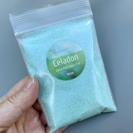 Celadon 96 COE Extra Fine Frit (4 oz.) link