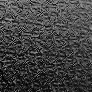 Wissmach 96 COE Thin 2mm Black Cathedral Florentine Fusible Wissmach 96 COE Thin 2mm Black Cathedral Florentine Fusible photo