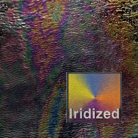 Pomegranate Ripple Iridized link