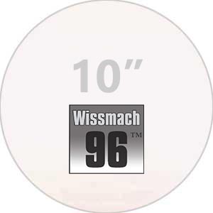 Pre-cut 10 in. Circles Clear Wissmach 96 (package of 10) link