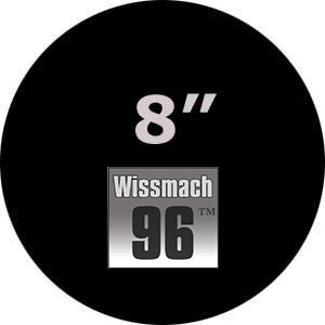 Pre-cut 8 in. Circles Black Wissmach 96 (package of 10) link