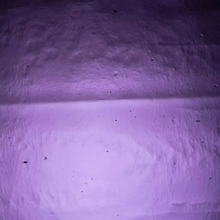 Wissmach 96 COE Med Violet Transparent Fusible link