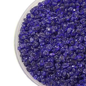Midnight Blue Transparent Coarse Frit 96 COE link
