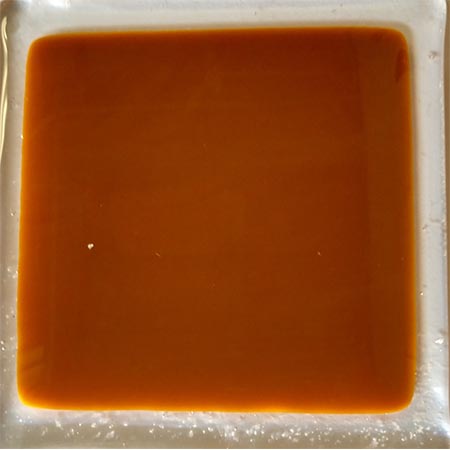 Y96 Light Terracotta Opal Fusible 96 COE photo