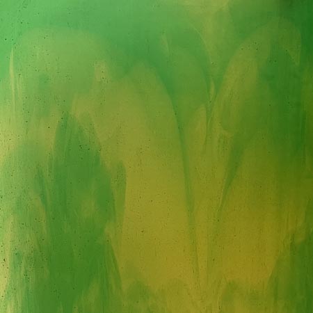 Y96 Lucky Streak Reactive Mix (Honey & Shamrock Green) Fusible 96 COE photo