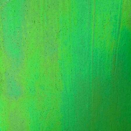 Y96 Shamrock Cathedral Iridized Fusible 96 COE link