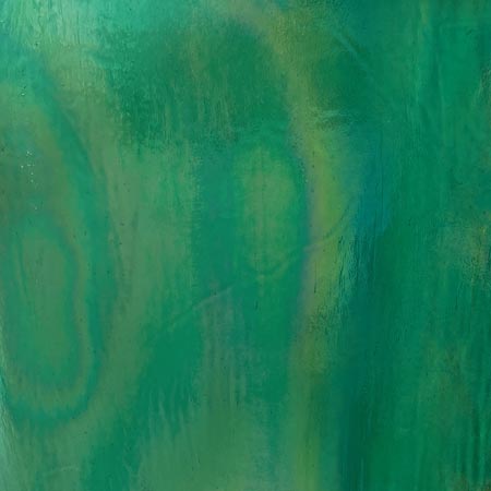 Y96 Teal Cathedral Iridized Fusible 96 COE Y96 Teal Cathedral Iridized Fusible 96 COE photo