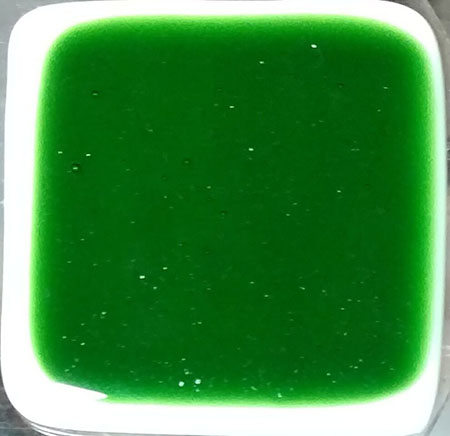 Y96 Emerald Cathedral Fusible 96 COE link